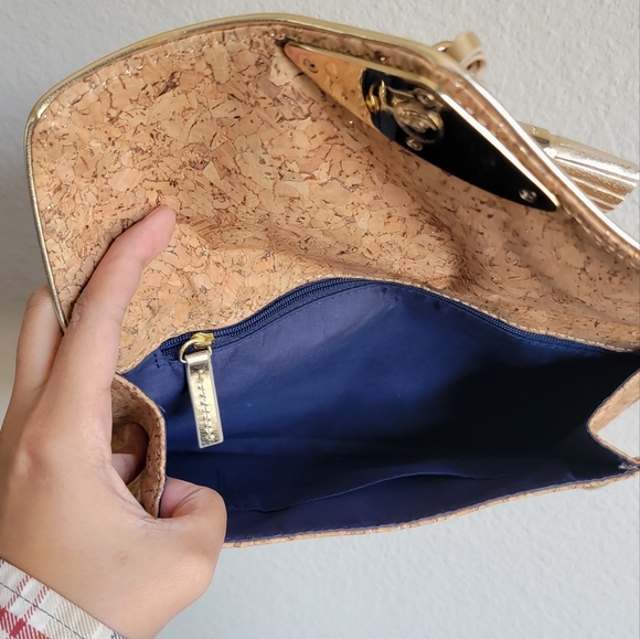 Lilly Pulitzer Cork Envelope Clutch - Picture 4 of 4